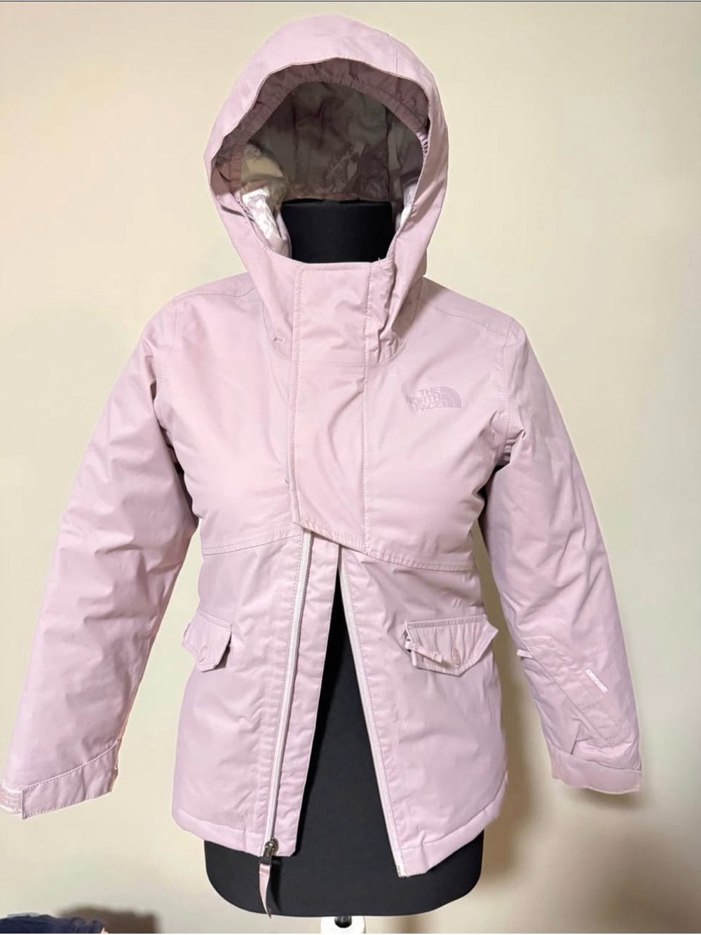 The North Face Girls' light purple Hooded Jacket